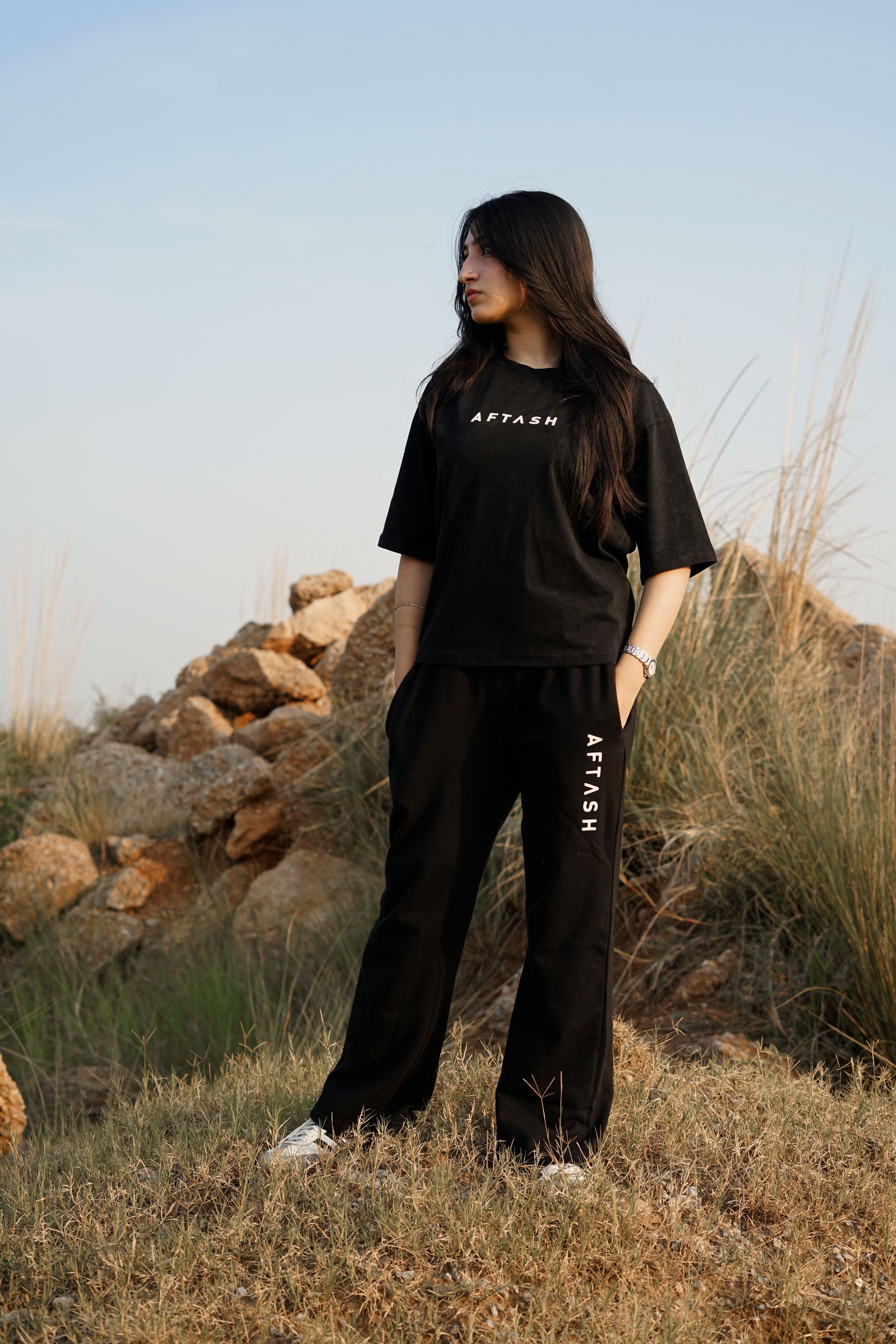 Aftash-e-Trousers (Siyah)