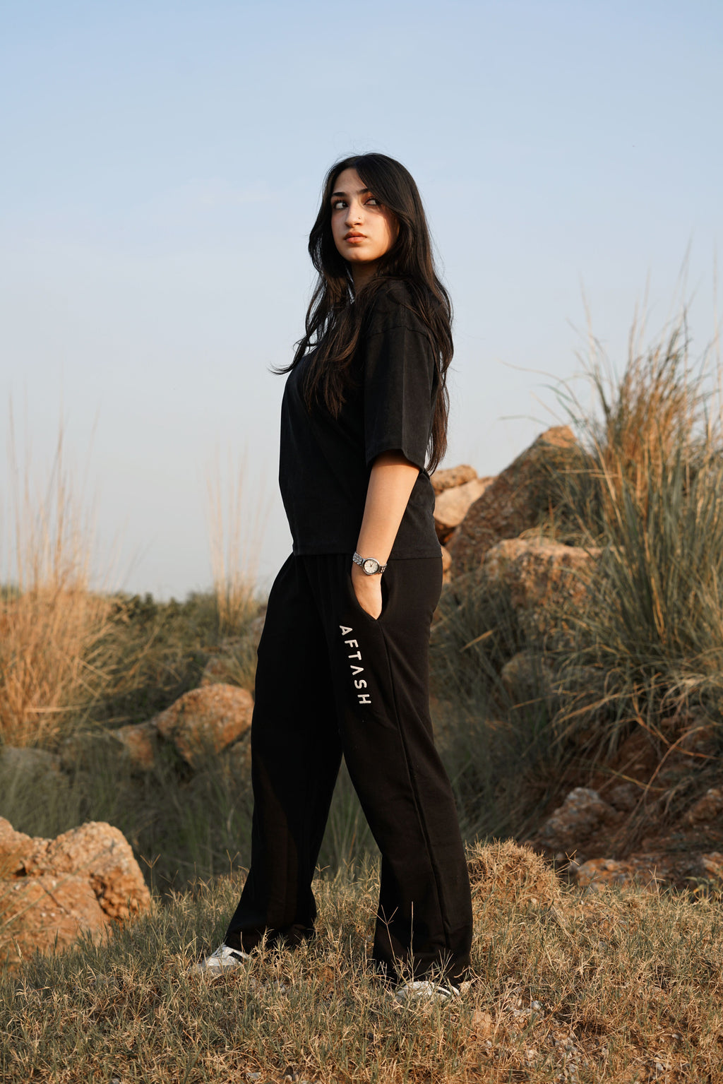 Aftash-e-Trousers (Siyah)